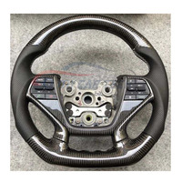 Volant en fibre de carbone et cuir pour Hyundai Sonata 2015 2016 2017