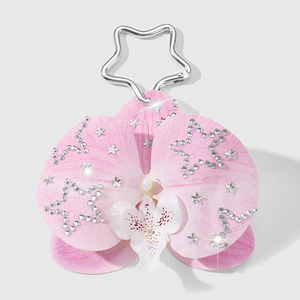 Llavero DIY con Forma de Estrella Brillante y Corazón de Mariposa, Colgante para Bolso, para Mujer - Product Image 2