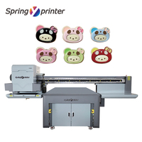 Impresora UV de cama plana barata para botella de madera PVC PP caja de plástico Bordes de Notebook plotter precio