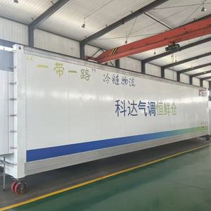 <span class=keywords><strong>Conteneur</strong></span> <span class=keywords><strong>frigorifique</strong></span> CAKFD <span class=keywords><strong>40</strong></span>'HQ écologique avec réfrigérant R134a, facile à utiliser, <span class=keywords><strong>prix</strong></span> compétitif, pour la conservation de la fraîcheur et le stockage de l'air - Product Image 5