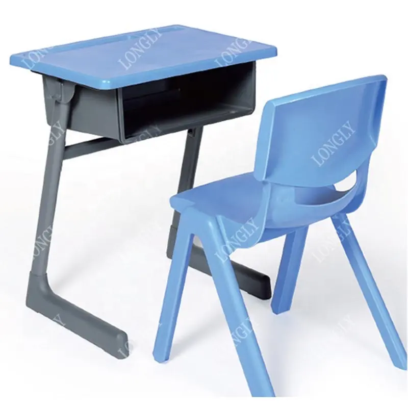 고품질 학교 가구 플라스틱 학교 테이블과 의자 도매