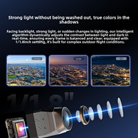 Caméra FPV CADDX Ratel Ultra analogique, vision nocturne faible luminosité 125 °   Capteur FOV 1/1.8" pour drone de course FPV quadricoptère