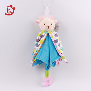 JT-2 <span class=keywords><strong>Doudou</strong></span> doux de dessin animé pour bébé, serviette en papier avec anneau, jouet poupée - Product Image 2