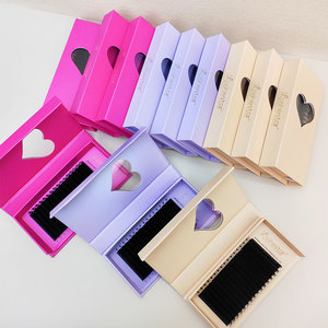 ตัวอย่างฟรี ขายส่ง ขนตาปลอมแบบเส้นต่อเส้น ขนาด 6-25 มม. ความหนา 0.03 0.05 0.07 ระดับ C CC D DD สีดำด้าน รับทำโลโก้ ขนตาแคชเมียร์แบบวอลุ่ม - Product Image 6