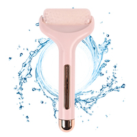 Rodillo De Hielo De piel para cara y ojos, rodillo De Metal 3D De acero inoxidable para refrigeración De la piel