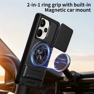 Custodia Protettiva Posteriore per <span class=keywords><strong>Cellulare</strong></span> in TPU+PC, Antiurto, Magnetica, Accessori per Telefoni Mobili per Oppo Realme 15 Pro 5G - Product Image 3