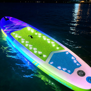 กระดานซับพองลมแบบมีไฟ LED กันน้ำ พกพาสะดวก สำหรับเล่นในทะเลสาบหรือชายหาด - Product Image 2