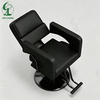 Jincheng nouvelle chaise de coiffure ascenseur de coiffure en cuir simple peut être placé à l'envers poste de travail de salon de coiffure.