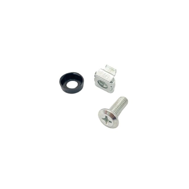 4 Pack 20 Pack 50 Pack Length 16mm, Screw, Washer and Floating Nut M6 Mounting Kit