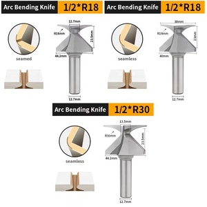 Fraise à rainurer en V intégrée pour le bois, sans joint, pour armoires sur mesure et meubles en MDF - Product Image 4