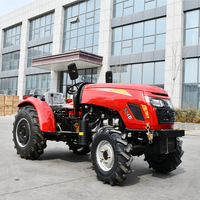 Tracteur à quatre roues petit et économique en promotion, avec outils agricoles, mini-tracteur 4x4, tracteur cultivateur à quatre roues motrices