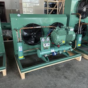 Компрессорно-конденсаторный агрегат 50/60 Гц, 220/380 В, R404A/R22, 5 л.с., полугерметичный, с автоматическим энергосбережением для холодильных камер - Product Image 4