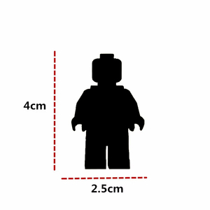 Minifiguras de Plástico al por Mayor, Bloques de Construcción de Partículas Pequeñas, Figuras Mini para Ensamblar, Juguetes Promocionales - Product Image 5
