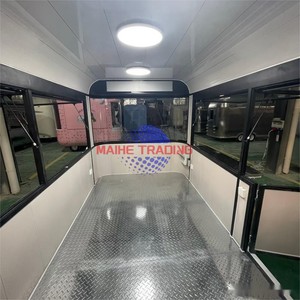 Wholesale Colorful Food Trucks Coffee Cart Mobile Food Van Trailer Crepe Caravan Commercial Food Trailers - Product Image 3