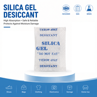 Sacs déshydratants en gel de silice écologiques fournis par l'usine avec un taux d'absorption d'humidité de 30 % pour l'emballage alimentaire et le service OEM