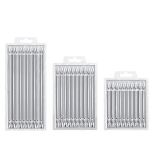 ไขควงกระแทกหัวคู่ขนาด65มม. สีดำฟอสไฟด์ S2 Phillips เหล็กแม่เหล็กแบบ DIY มีกล่องสีเหลืองปรับแต่งได้ - Product Image 5