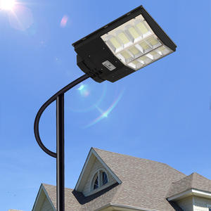 Luce Solare Da Giardino Lampioni Lampade Garden Luci Lampione Stradale Lampadaire solaire à LED - Product Image 4