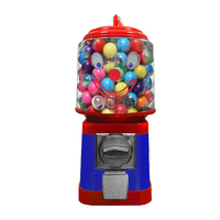 Distributeur de capsules de jouets à monnayeur anti-blocage et à fonctionnement fluide en acrylique transparent