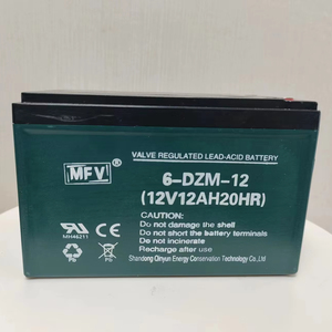 6-DZM-12充電式電動自転車バッテリー12v 12ah密封鉛蓄電池 - Product Image 1