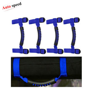 Ensemble de 4 poignées de maintien pour barre anti-roulis pour Jeep <span class=keywords><strong>Wrangler</strong></span> Sports Sahara Freedom Rubicon X <span class=keywords><strong>Unlimited</strong></span>, <span class=keywords><strong>accessoires</strong></span> intérieurs - Product Image 3