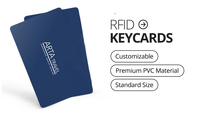 Haute qualité personnalisé PVC hôtel carte-clé NFC RFID hôtel chambre serrure de porte paiement 13.56Mhz vente en gros contrôle d'accès sécurisé
