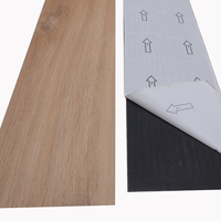 Luxus-Vinylfliesen LVT-Bodenbelag Langlebiger Selbstklebender Holzoptik-Bodenbelag für Zuhause Gewerbe Büro
