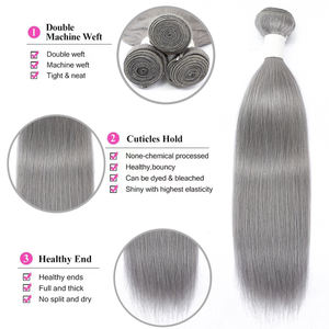 <span class=keywords><strong>ผม</strong></span>คนบราซิลดิบมัด<span class=keywords><strong>ผม</strong></span>มนุษย์สีเทาพร้อมการต่อ<span class=keywords><strong>ผม</strong></span>หน้าม้าเ<span class=keywords><strong>ป</strong></span>็นสีเทา - Product Image 5