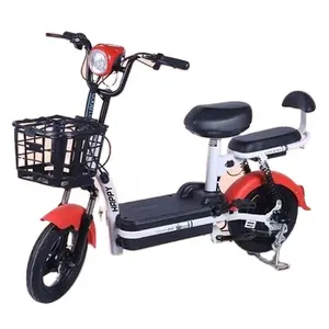 350W 48V 표준 에디션 2024 먼지 자전거 어린이 전기 오토바이 성인용 용량 차량 작업자를위한 전기 자전거