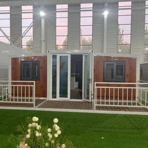 Trung Quốc 20ft có thể gập lại có thể tháo rời container trường hợp thiết kế đồ họa cho trại Tị nạn nhà được sử dụng như Sentry hộp container nhà - Product Image 4