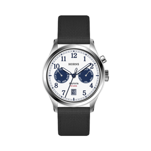 Reloj Mecánico Impermeable de 39 mm con Doble Esfera, Movimiento Miyota, Correa de Goma y Pantalla de Agujas - Product Image 4