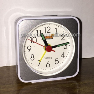 Bán lẻ bán chất lượng khá nhỏ im lặng du lịch đồng hồ báo thức - Product Image 2