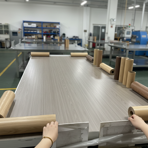 <span class=keywords><strong>Film</strong></span> PVC décoratif en rouleau, prix usine, membrane sous vide pour porte, <span class=keywords><strong>film</strong></span> vinyle en stock pour armoire, <span class=keywords><strong>film</strong></span> décoratif PVC OEM - Product Image 4