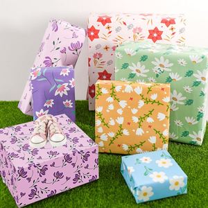 2024 New Arrival 50*70cm/Pcs 80GSM Bond <b>Paper</b> Floral <b>Pattern</b> Printed Gift Wrapping <b>Paper</b> for Gift Shop Wrapper - Product Image 3