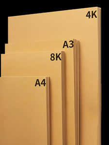 <span class=keywords><strong>Papier</strong></span> <span class=keywords><strong>Kraft</strong></span> en Pulpe Chimique Recyclable <span class=keywords><strong>A4</strong></span>/A3 Épais pour Impression, Croquis, Peinture à Couleurs Claires, Artisanat Personnalisable et Cadeaux - Product Image 2