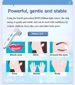 Taşınabilir 308nm UVB Fototerapi Ekzimer Lazer Vitiligo Sedef Hastalığı Tedavisi Uv Lambası Fototerapi Işık Terapi Cihazı - Product Image 4