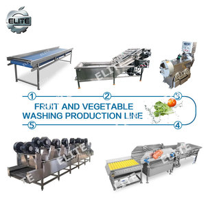 Machine et ligne <span class=keywords><strong>de</strong></span> lavage industrielle pour légumes, fruits, dattes et carottes - Product Image 1