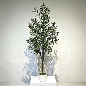 Arbres d'<span class=keywords><strong>olivier</strong></span> artificiels détachables de 1,2 m à 2,1 m, tailles plus petites, emballage économique, frais de livraison réduits, remises sur les commandes, plantes et arbres artificiels, fausses plantes - Product Image 5