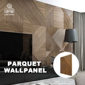 <span class=keywords><strong>Pannello</strong></span> <span class=keywords><strong>Murale</strong></span> MUMU in <span class=keywords><strong>Legno</strong></span> Massello con Scanalatura Dritta per Soffitti, Portici e Interni di Design Architettonico <span class=keywords><strong>3D</strong></span> - Product Image 6