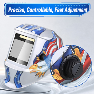 Casque de soudage solaire à obscurcissement automatique, écran de vision extra large, 4 capteurs True Color, pour TIG MIG MMA, meulage, plasma, cuivre - Product Image 2