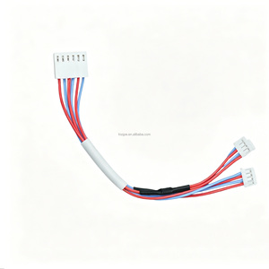 定制硅胶杜邦跳线 26AWG 软硅胶 2.54mm 单针彩色带状电缆组件 公对公 - Product Image 3