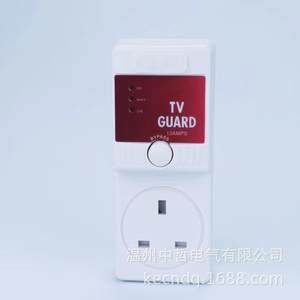 Tv Guard British Plug <b>Surge</b> <b>Protector</b> 13Amp Voltage Guardian <b>Socket</b> Adapter For Tv And Electronics - Product Image 1