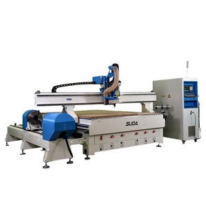 Suda mg + r 1325a gỗ chuyên nghiệp làm việc máy CNC Router với ATC và dao dao động - Product Image 3