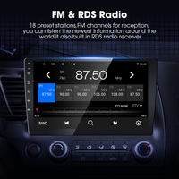 Autoradio Stéréo Portable Rhythm 7 avec Navigation GPS, CarPlay, Connexion USB Android, 2 Go de RAM et Écran Tactile pour Tableau de Bord de Voitures d'Origine