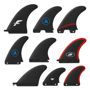 Ensemble de planche de surf en fibre de carbone haute Performance <span class=keywords><strong>ailerons</strong></span> flexibles Twin/Thruster/<span class=keywords><strong>FCS</strong></span>/Futures pour Shortboard Longboard Soft Top SUP - Product Image 2