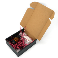 Cajas de Envío Personalizadas de Cartón Corrugado Estilo Avión, Impresas por Dentro y por Fuera, con Cierre Automático, para Suministros Dentales y Clínicas