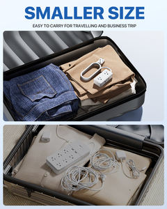 Regleta de alimentación para exteriores de 3 m para uso en patio con ventilador, altavoz y luces decorativas - Product Image 5