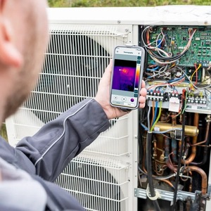 Caméra thermique infrarouge intelligente Testo 860i avec connectivité application pour la mesure et l'analyse de la température - Product Image 3