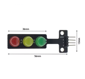 Mini 5V RGB semaforo LED modulo Display rosso giallo verde 5mm LED per sistema semaforico modello PCB & PCBA prodotto - Product Image 3