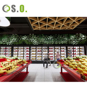 Estantes de exhibición de supermercado hechos a medida, estantes de exhibición de comestibles, equipo de tienda de conveniencia de madera - Product Image 6