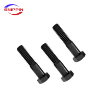 ANSI/ASME B18.2.1 Grade 5 standar Amerika AS luar eksternal Hex Hexagon Head Cap setengah benang sekrup baut UNC 1/4-20 7/16 1/2-13